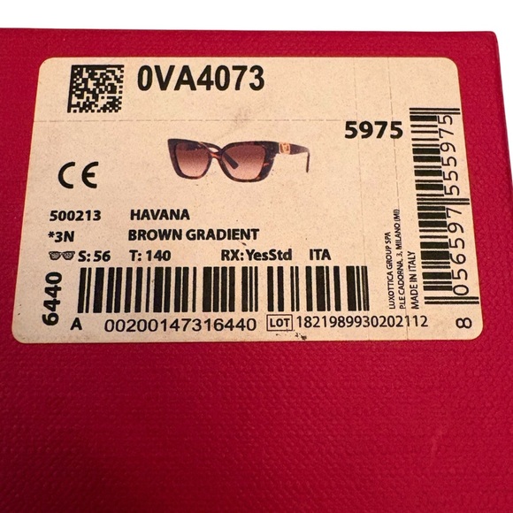 Valentino VA 4113 Havana Sunglasses main image 7